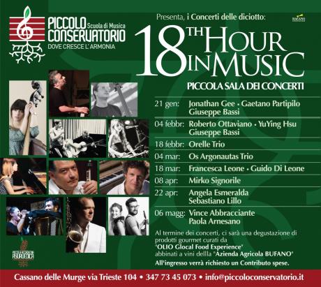 18th Hour in Music. Partipilo - Gee - Bassi: la Puglia Incontra Londra