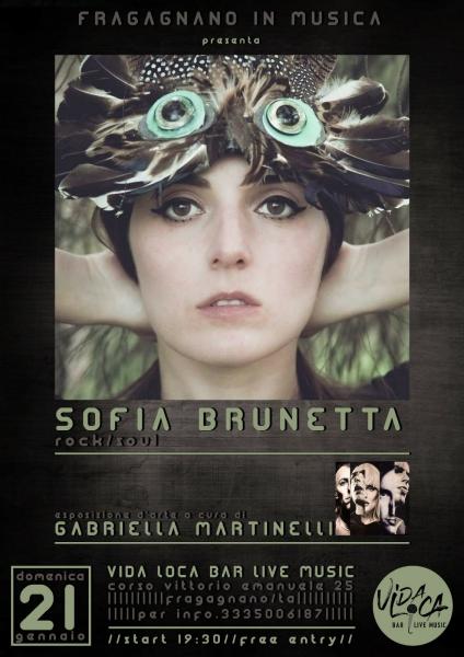 SOFIA BRUNETTA LIVE @ Vida Loca Bar e Live Music