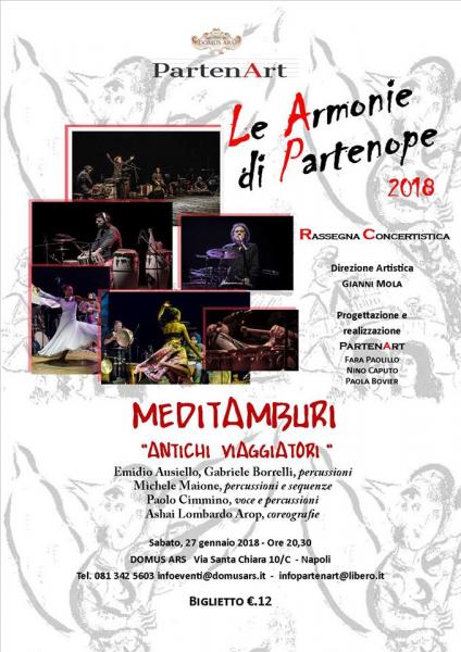 MEDITAMBURI  “ANTICHI VIAGGIATORI”