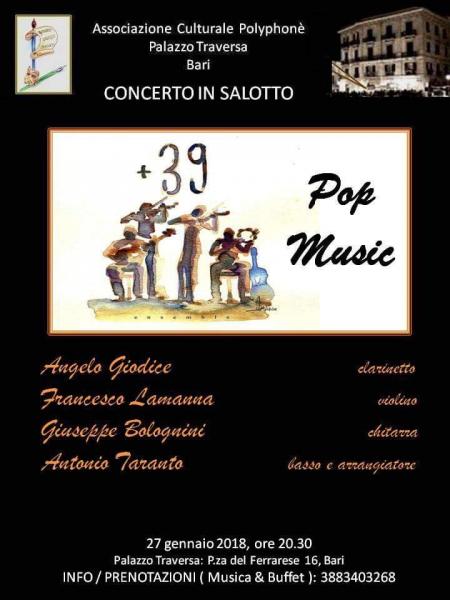 Concerto in Salotto: +39 Ensemble