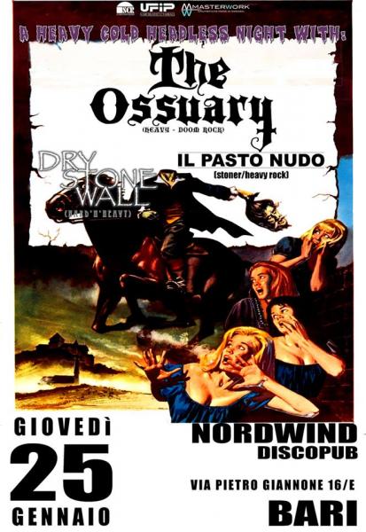 The Ossuary - Dry Stone Wall - Il Pasto Nudo LIVE  al NordWind di Bari