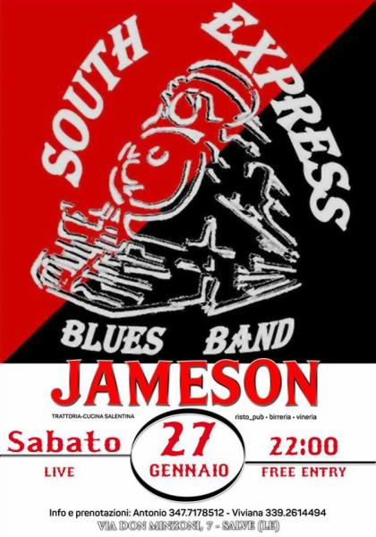 South Express Blues Band live al Jameson di Salve