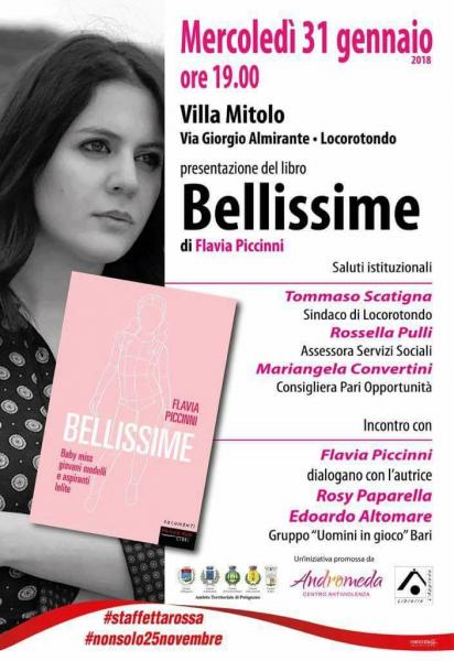Bellissime: presentazione del caso letterario di Flavia Piccinni