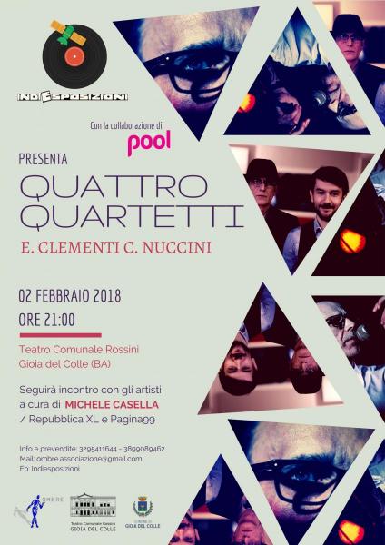 Emidio Clementi & Corrado Nuccini: Quattro Quartetti