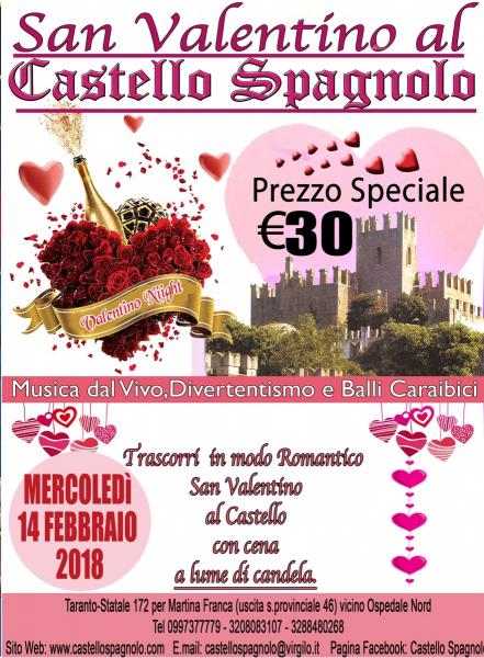 San Valentino al Castello Spagnolo.