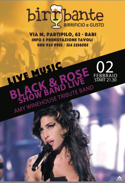Amy Winehouse tribute band