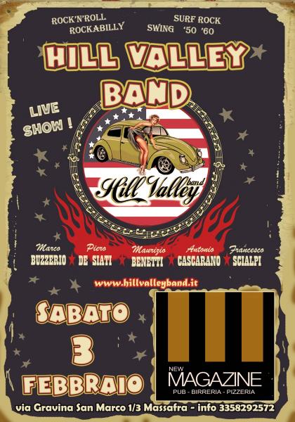 Hill Valley Rock'n'roll Band live al New Magazine