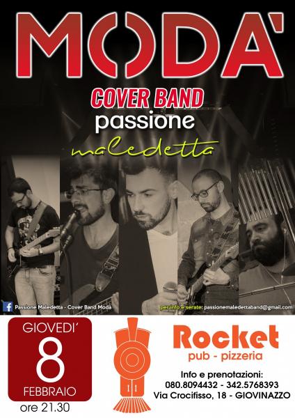 Modà - Passione Maledetta live Rocket Pub-Pizzeria Giovinazzo (BA)