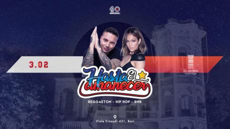 Sab 3 Febbraio - Villa Rotondo presenta Hasta El Amanecer party - Lista Bari