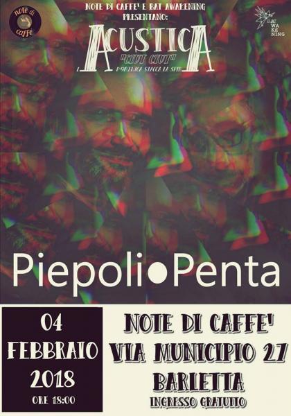 Acustica: Piepoli • Penta live at Note Di Caffe'