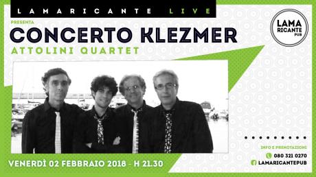 Concerto Klezmer con Attolini Quartet
