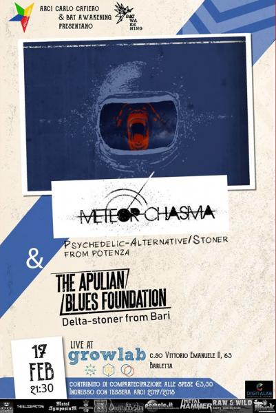 Meteor Chasma & The Apulian Blues Foundation live at Grow Lab