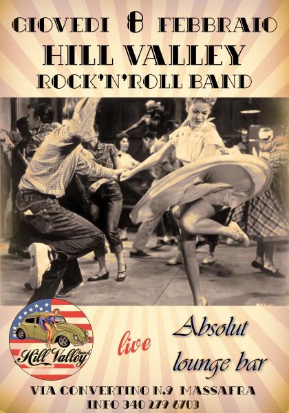 Hill Valley Rock'n'roll Band live all'Absolut lounge bar Massafra