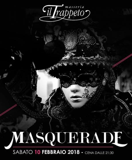 Sabato 10 Febbraio Masquerade Carnival Party Al Trappeto