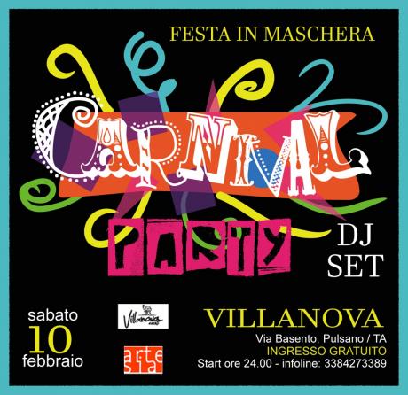 Carnival Party / Festa in maschera / Dj Set