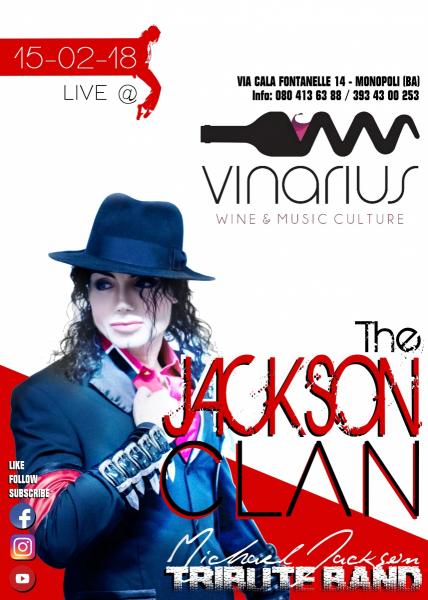 The JACKSON CLAN Live@ VINARIUS-Restauranto & Winbar