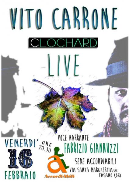 Vito Carrone - Clochard live at AccordiAbili