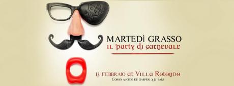 Carnival Party 13.02 MARTEDÌ GRASSO @ Villa Rotondo