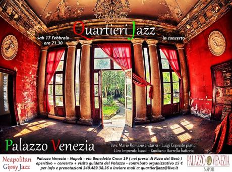 A PALAZZO VENEZIA QUARTIERI JAZZ ENSEMBLE IN CONCERTO