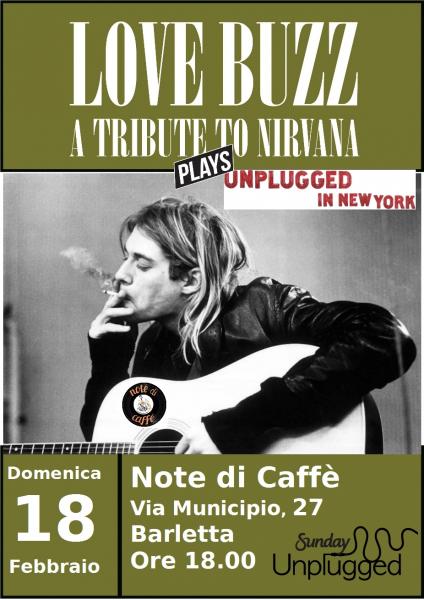 Love Buzz - A Tribute to Nirvana live at Note di Caffè
