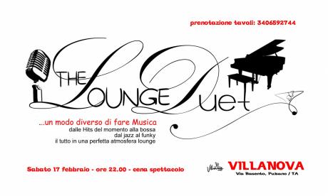 The Lounge Duet live