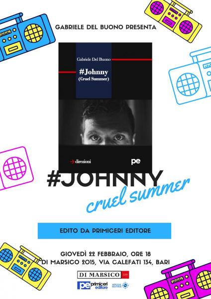 Presentazione del romanzo #Johnny di Gabriele Del Buono