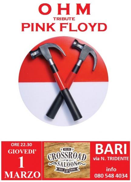 OHM PINK FLOYD LIVE - BARI - CROSSROAD SALOON