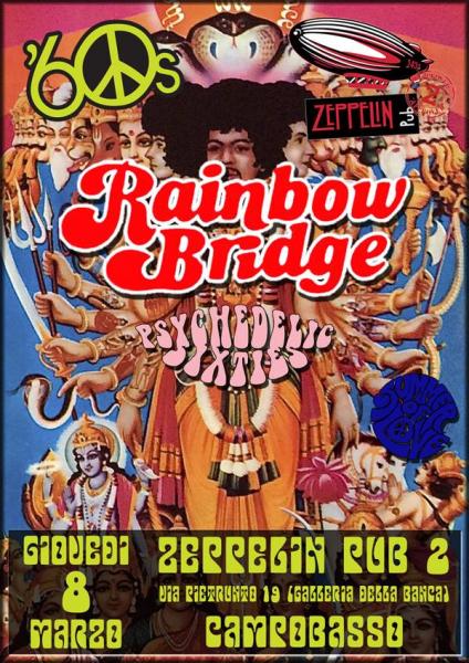 Rainbow Bridge in concerto - Psychedelic Sixties