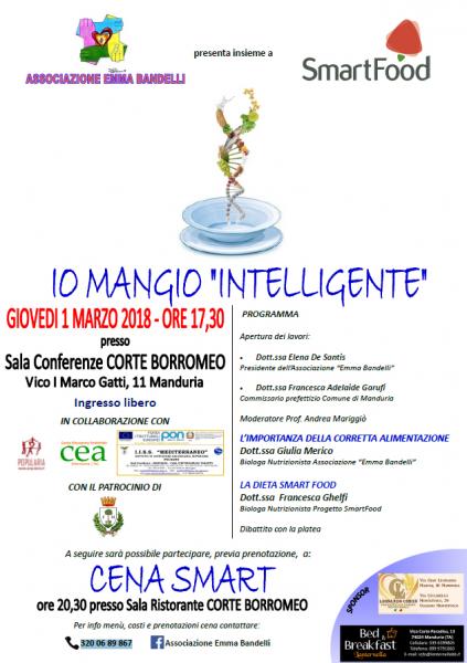 Conferenza "Io Mangio Intelligente"