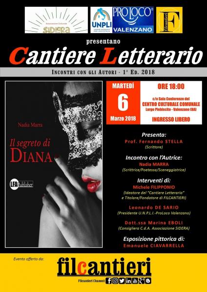 CANTIERE LETTERARIO - Incontri con gli Autori - 1ª Ed. 2018