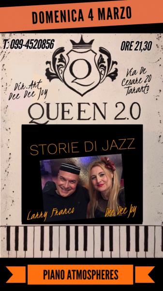 Storie di Jazz - Larry Franco & Dee Dee Joy - Live Jazz @ Queen 2.0