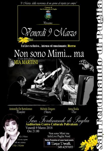 "Non sono Mimì... ma", il Live dedicato a Mia Martini