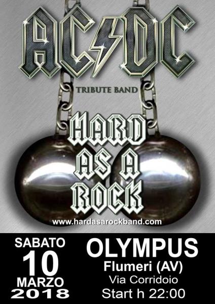 Hard As A Rock - AC/DC Tribute live at Olympus, Flumeri AV