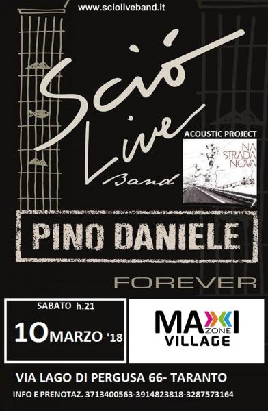 Sciò Live Band Pino Daniele Forever in concerto