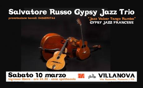 Salvatore Russo Gypsy Jazz Trio in concerto