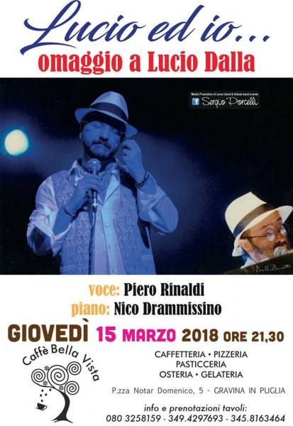 Lucio ed io - Piero Rinaldi canta Lucio Dalla