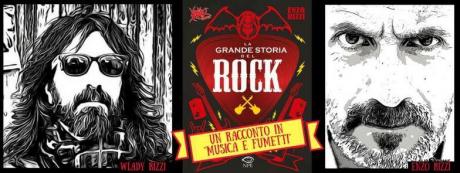 ComicsRock live, la grande storia del Rock in musica e a fumetti