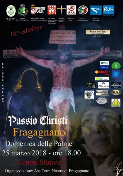 PASSIO CHRISTI FRAGAGNANO, IX edizione