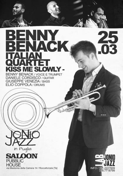 Benny Benack III - ITALIAN 4TET  at Saloon Public House