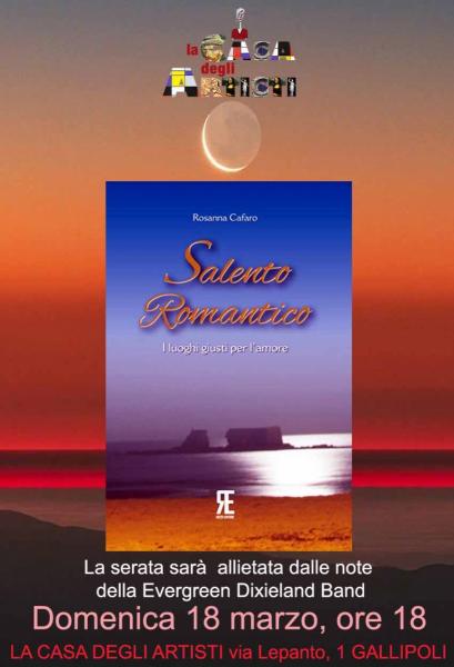 presentazione dell’ultimo libro di Rosanna Cafaro “Salento Romantico. I luoghi giusti per l’amore”