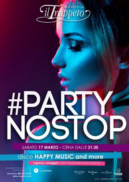 SABATO 17 MARZO #Partynostop at Trappeto