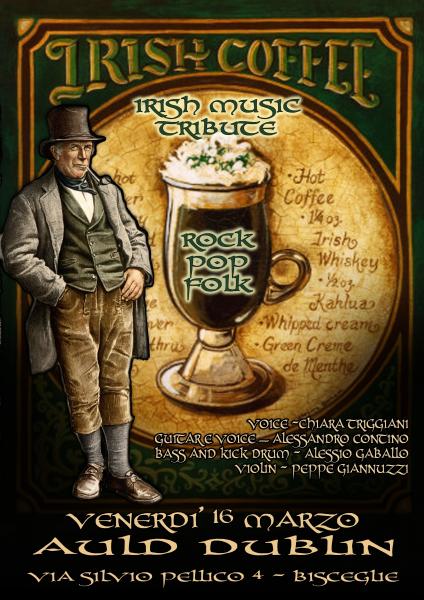 Saint Patrick Day con IRISH COFFEE QuartettoLIVE