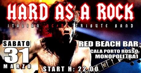 Hard As A Rock - AC/DC Tribute at Red Beach Bar, Monopoli BA