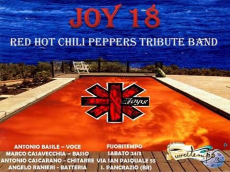 JOY18 (Red Hot Chili Peppers Tribute Band) Live Fuoritempo Lounge Bar