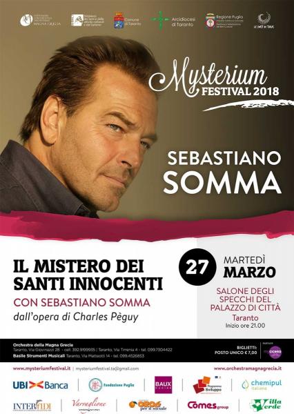 Sebastiano Somma recita "Il mistero dei Santi innocenti" - Mysterium Festival 2018