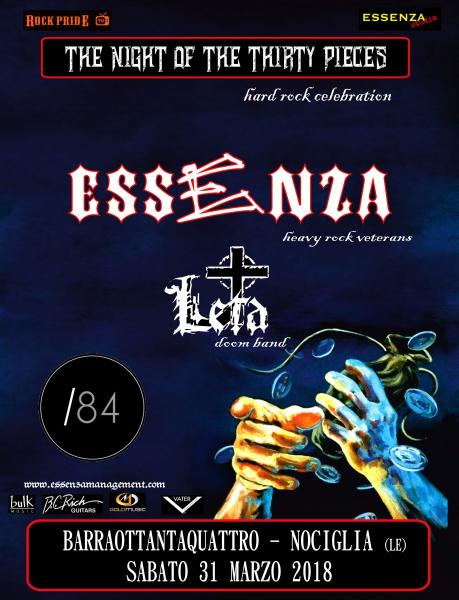 The night of the thirty pieces: ESSENZA & Leta in concerto