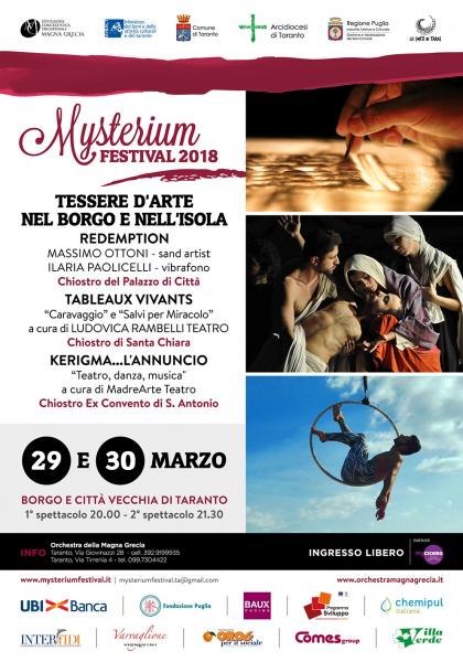 TESSERE D'ARTE NEL BORGO E NELL'ISOLA - Mysterium Festival 2018
