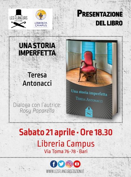 Teresa Antonacci presenta 'Una Storia Imperfetta'