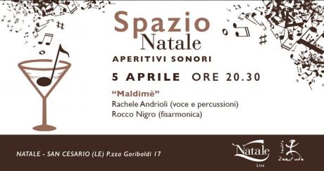 APERITIVI SONORI - Rachele Andrioli (voce e tamburi) Rocco Nigro (fisarmonica)