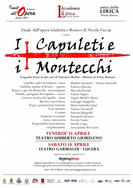 I CAPULETI E MONTECCHI di V. Bellini
